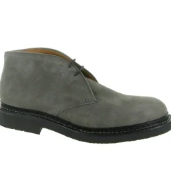 chaussures a lacets - Cérémonie - homme - Nubuck - Gris - Heschung