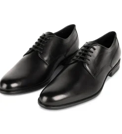 chaussures a lacets - Cérémonie - homme - Cuir - Noir - Geox