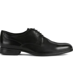chaussures a lacets - Cérémonie - homme - Cuir - Noir - Geox