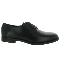 chaussures a lacets - Cérémonie - homme - Cuir - Noir - Geox