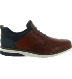 chaussures a lacets - Cérémonie - homme - Cuir - Marron - Rieker