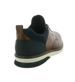 chaussures a lacets - Cérémonie - homme - Cuir - Marron - Rieker