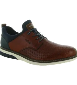 chaussures a lacets - Cérémonie - homme - Cuir - Marron - Rieker