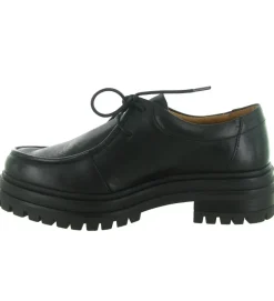 chaussures a lacets - Derby - femme - Cuir - Noir - Creator