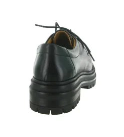 chaussures a lacets - Derby - femme - Cuir - Noir - Creator