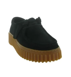 chaussures a lacets - Derby - femme - Nubuck - Noir - Clarks