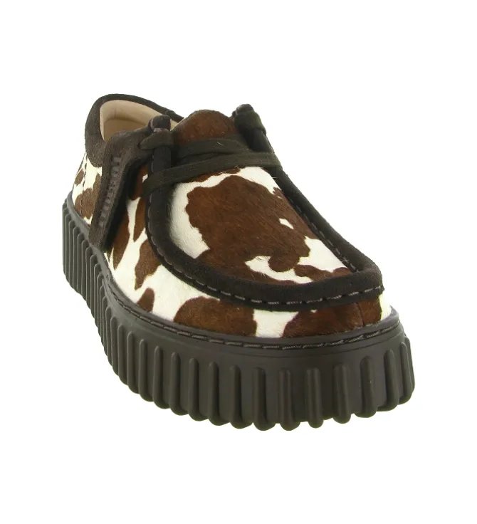 chaussures a lacets - Derby - femme - Cuir - Vache - Clarks