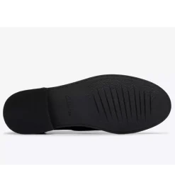 chaussures a lacets - Derby - femme - Cuir - Noir - Clarks