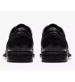chaussures a lacets - Derby - femme - Cuir - Noir - Clarks