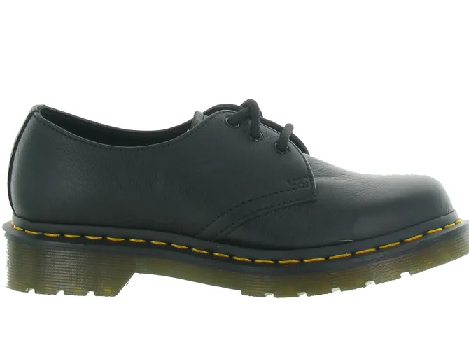 chaussures a lacets - Derby - femme - Cuir - Noir - Doc martens