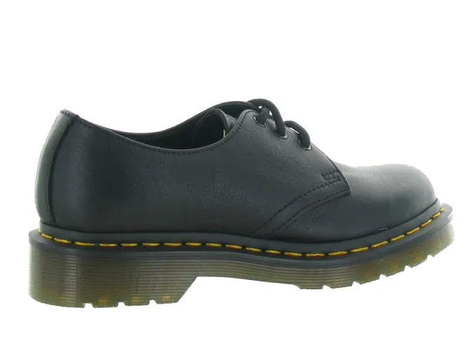 chaussures a lacets - Derby - femme - Cuir - Noir - Doc martens