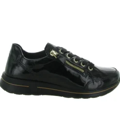 chaussures a lacets - Derby - femme - Cuir - Noir - Ara
