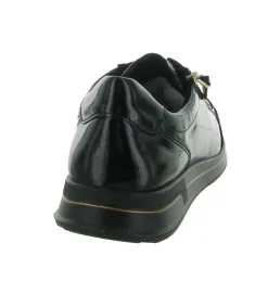 chaussures a lacets - Derby - femme - Cuir - Noir - Ara
