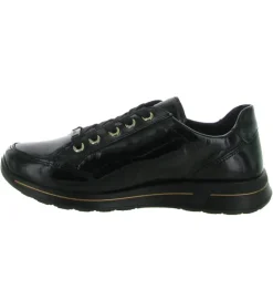 chaussures a lacets - Derby - femme - Cuir - Noir - Ara