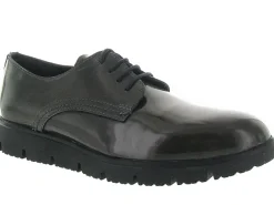 chaussures a lacets - Derby - femme - Cuir - Marron - Luparense srl
