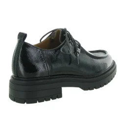 chaussures a lacets - Derby - femme - Cuir - Noir - Regarde le ciel...