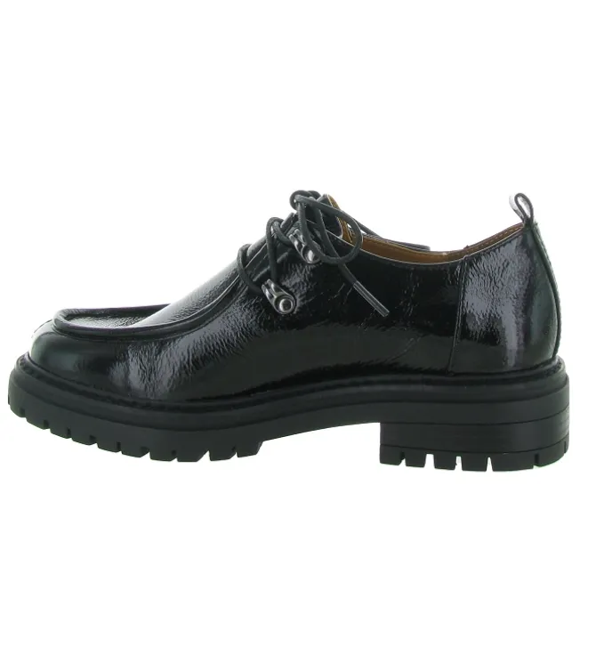 chaussures a lacets - Derby - femme - Cuir - Noir - Regarde le ciel...