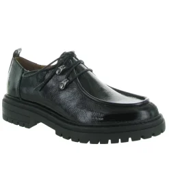 chaussures a lacets - Derby - femme - Cuir - Noir - Regarde le ciel...