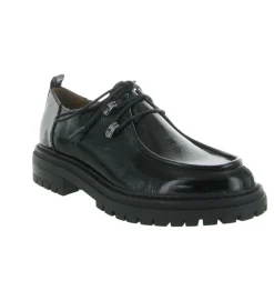 chaussures a lacets - Derby - femme - Cuir - Noir - Regarde le ciel...