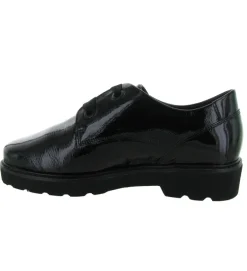 chaussures a lacets - Derby - femme - Cuir - Noir - Mephisto
