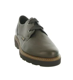 chaussures a lacets - Derby - femme - Cuir - Bronze - Mephisto