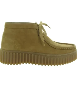 chaussures a lacets - Détente - femme - Nubuck - Marron - Clarks
