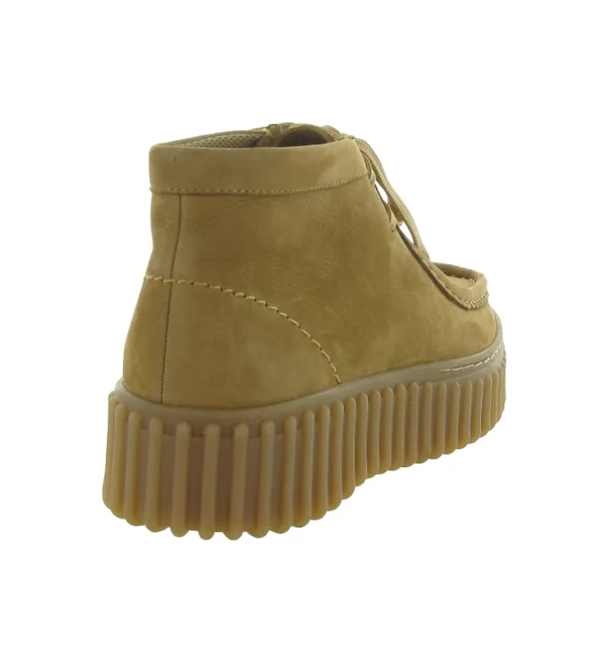 chaussures a lacets - Détente - femme - Nubuck - Marron - Clarks