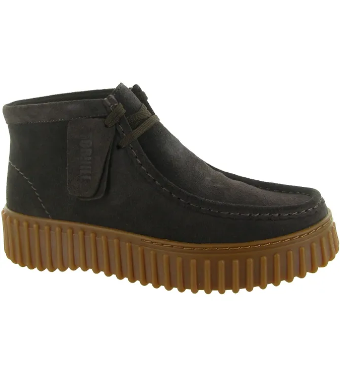 chaussures a lacets - Détente - femme - Nubuck - Marron - Clarks