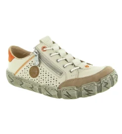 chaussures a lacets - Détente - femme - Synthétique - Beige - Rieker