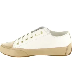 chaussures a lacets - Détente - femme - Cuir - Crème - Candice cooper