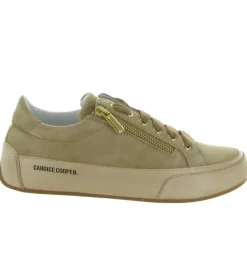 chaussures a lacets - Détente - femme - Cuir - Beige - Candice cooper