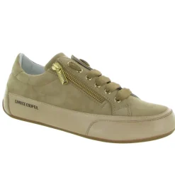chaussures a lacets - Détente - femme - Cuir - Beige - Candice cooper