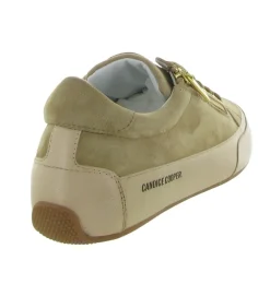 chaussures a lacets - Détente - femme - Cuir - Beige - Candice cooper