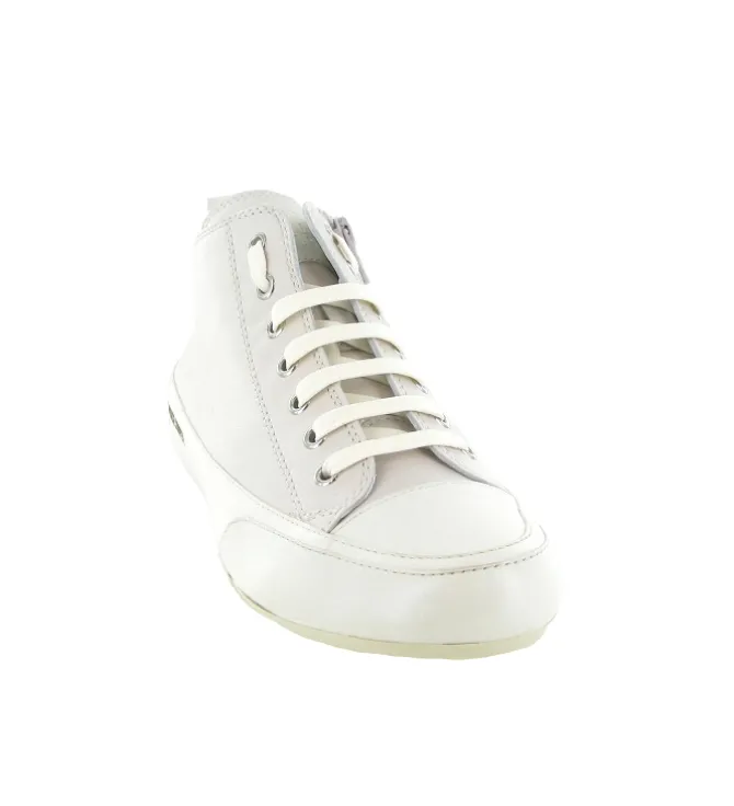 chaussures a lacets - Détente - femme - Cuir - Blanc - Candice cooper