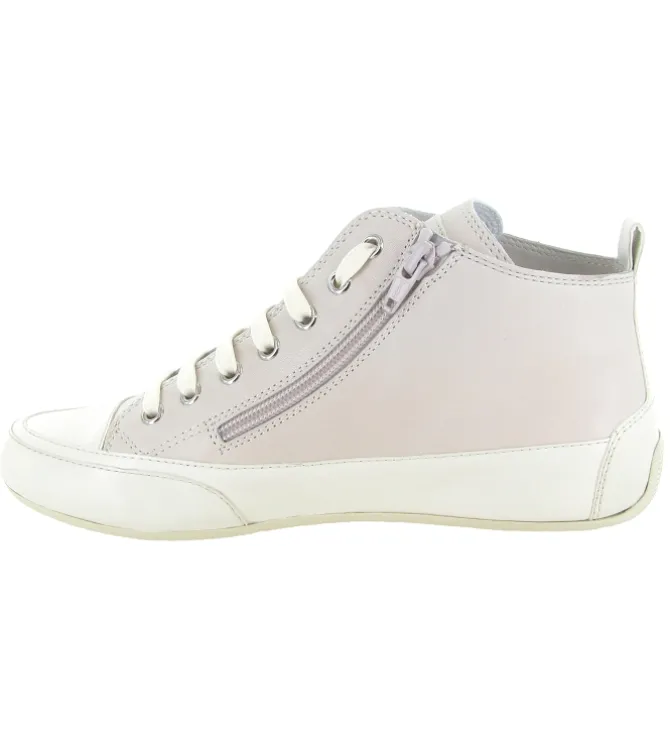 chaussures a lacets - Détente - femme - Cuir - Blanc - Candice cooper