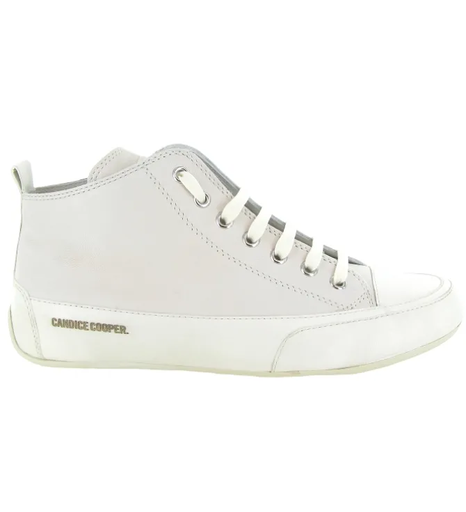 chaussures a lacets - Détente - femme - Cuir - Blanc - Candice cooper