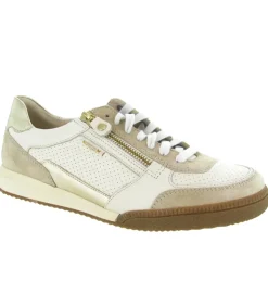 chaussures a lacets - Détente - femme - Cuir - Beige - Mephisto