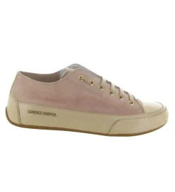 chaussures a lacets - Détente - femme - Cuir - Rose - Candice cooper