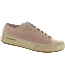 chaussures a lacets - Détente - femme - Cuir - Rose - Candice cooper