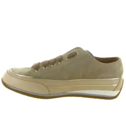 chaussures a lacets - Détente - femme - Cuir - Marron - Candice cooper