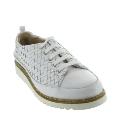 chaussures a lacets - Détente - femme - Cuir - Beige - Xsa