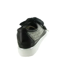 chaussures a lacets - Détente - femme - Cuir - Noir - Xsa
