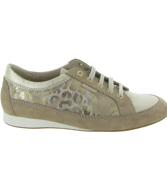 chaussures a lacets - Détente - femme - Cuir - Taupe - Mephisto