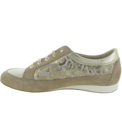 chaussures a lacets - Détente - femme - Cuir - Taupe - Mephisto
