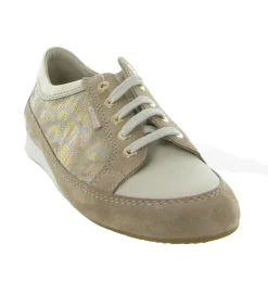 chaussures a lacets - Détente - femme - Cuir - Taupe - Mephisto