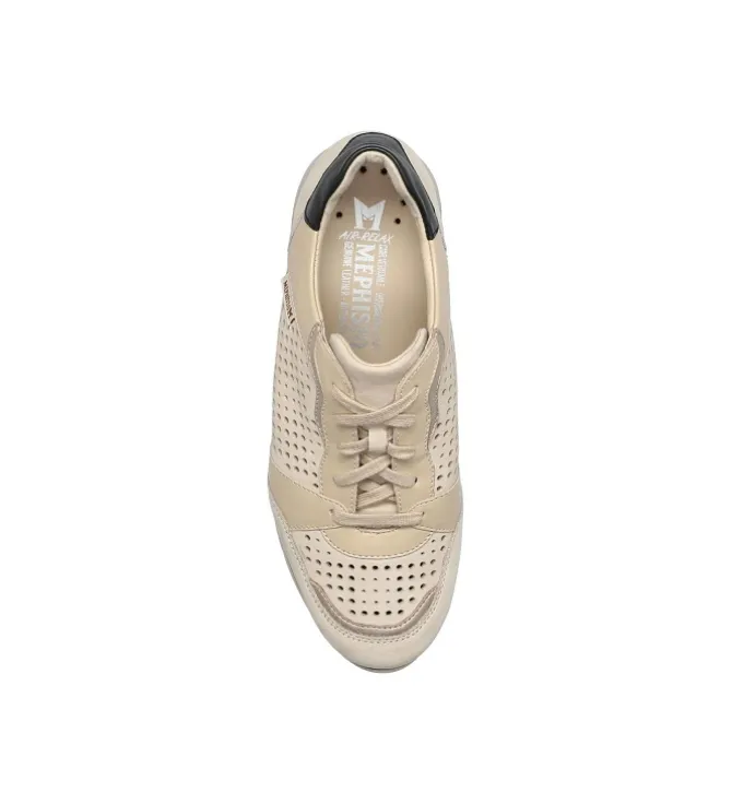chaussures a lacets - Détente - femme - Cuir - Gris - Mephisto