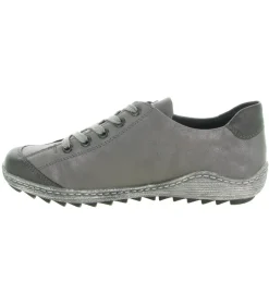 chaussures a lacets - Détente - femme - Synthétique - Gris - Remonte
