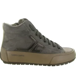 chaussures a lacets - Détente - femme - Nubuck - Taupe - Candice cooper