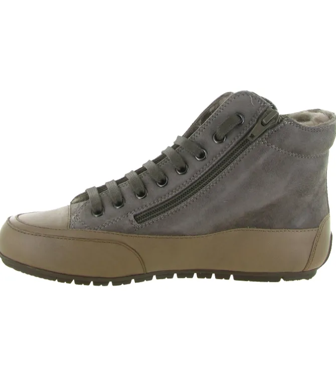 chaussures a lacets - Détente - femme - Nubuck - Taupe - Candice cooper
