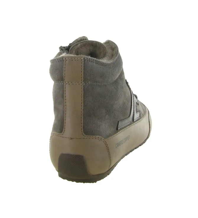 chaussures a lacets - Détente - femme - Nubuck - Taupe - Candice cooper